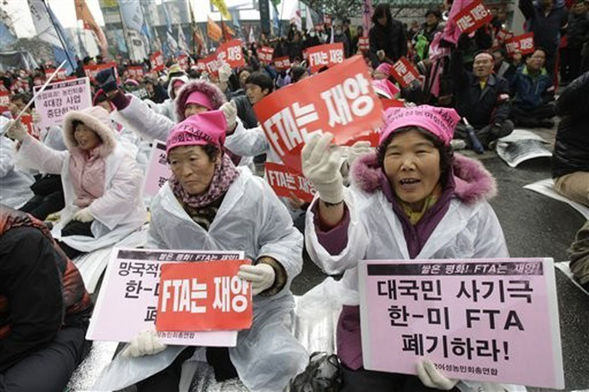 Us South Korea Free Trade Agreement Afl Cio Opposes South Korea Free Trade Agreement Cleveland