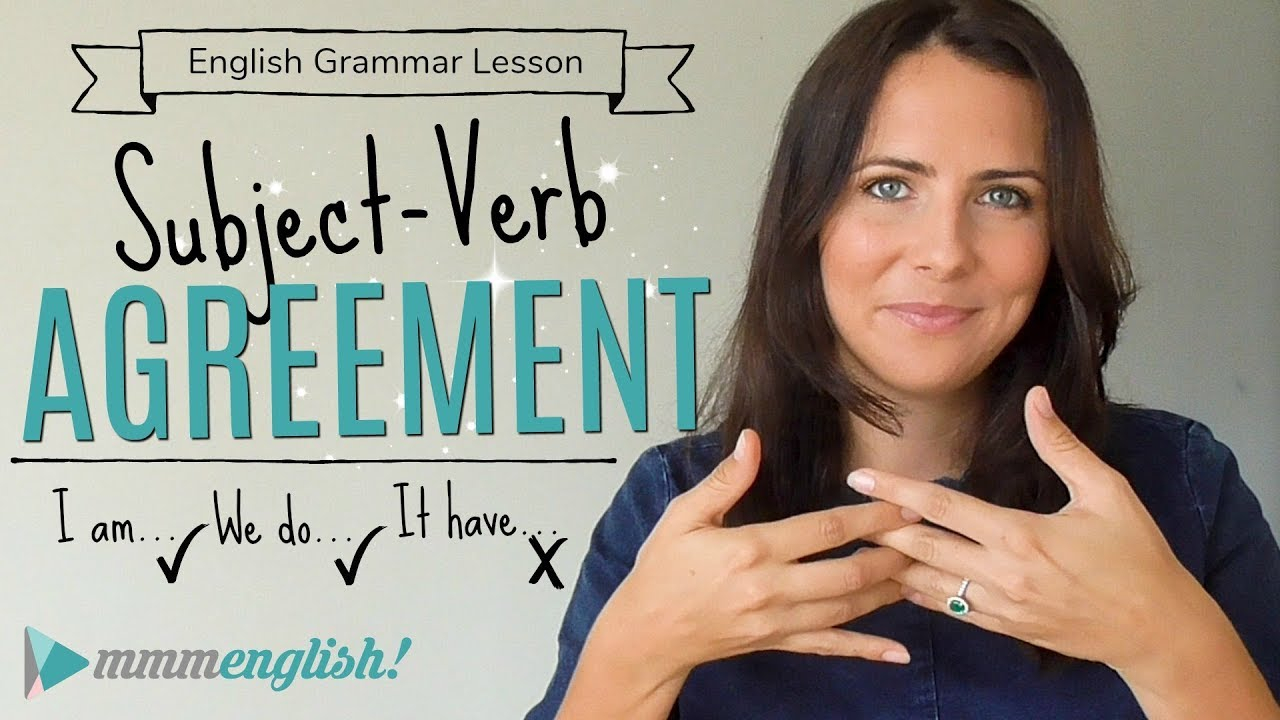 Verb Agreement Errors Subject Verb Agreement English Grammar Lesson Fix Common