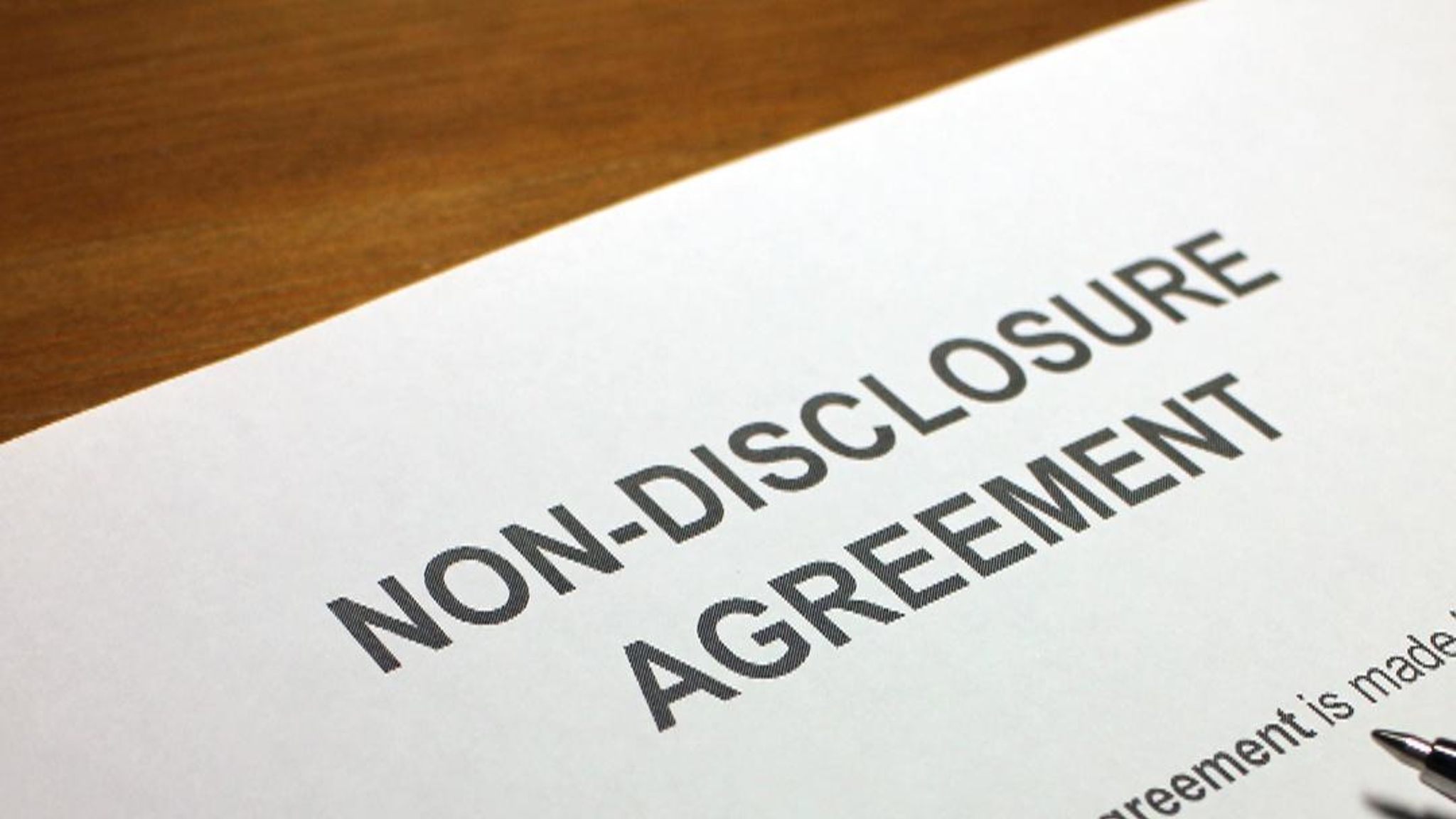 Website Design Non Disclosure Agreement There Have Been Calls To Tighten The Rules Around The Use Of Ndas Or Hush Agreements