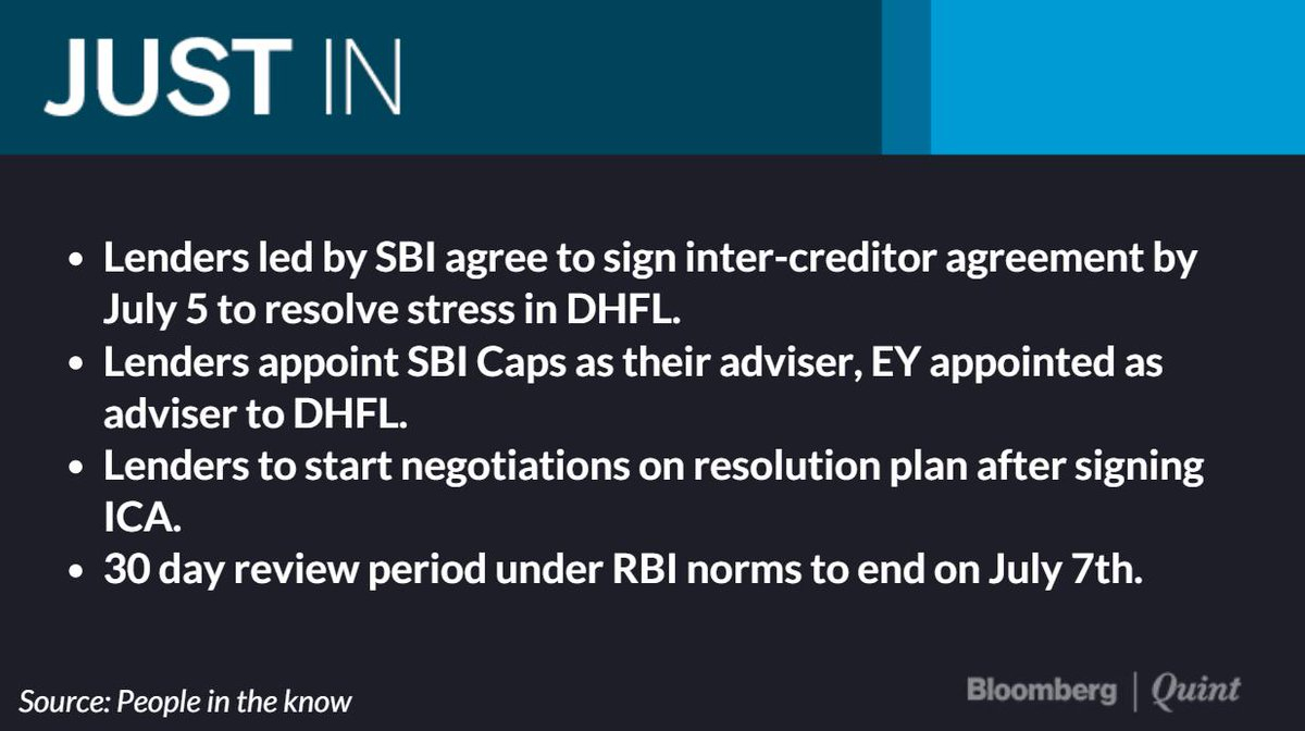 What Is An Intercreditor Agreement Lenders Led Sbi Agree To Sign Inter Creditor Agreement July 5